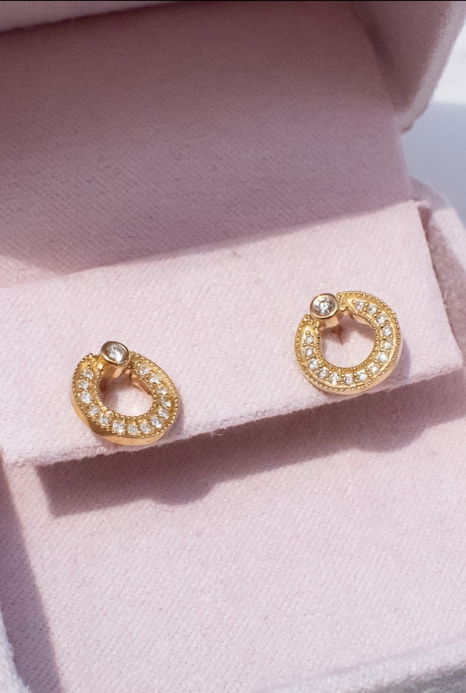 9ct Gold TDW 0.17ct Diamond Stud Earrings