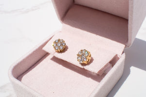 9ct Gold TDW 1.02ct Diamond Stud Earrings