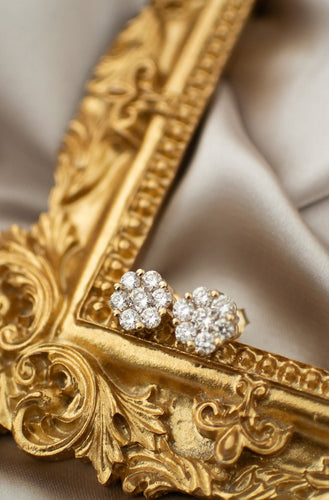 9ct Gold Diamond Stud Earrings 1.02ct TDW, Delross Design Jewellers, Chermside West Jeweller, Custom Jewellery,