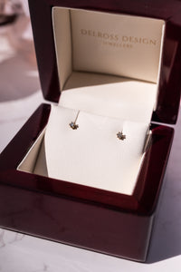 9ct Gold TDW 0.06ct Diamond Stud Earrings,Delross Design Jeweller, Brisbane Jeweller, Chermside Jeweller, Custom Jewellery