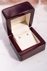 9ct Gold TDW 0.10ct Diamond Studs Earrings, Delross Design Jeweller, Brisbane Jeweller, Chermside Jeweller, Custom Jewellery