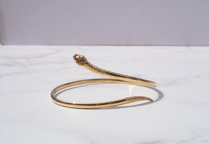 Delross Design Jeweller, Brisbane Jeweller, Chermside Jeweller, Custom Jewellery, 9ct Gold Snake Bangle