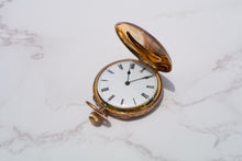 Load image into Gallery viewer, Delross Design Jeweller, Brisbane Jeweller, Chermside Jeweller, Custom Jewellery, 9ct Gold Antique Pocket Watch