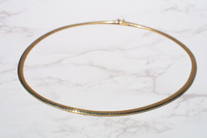 14ct Gold Omega Necklace
