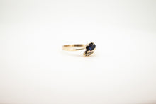 Load image into Gallery viewer, 9ct Gold Sapphire &amp; Diamond Ring, Delross Design Jewellers, Chermside West Jewellers, Brisbane Jewellers, Custom Jewellers
