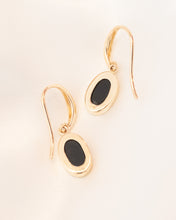 Load image into Gallery viewer, 9ct Yellow Gold Opal Doublet Earrings