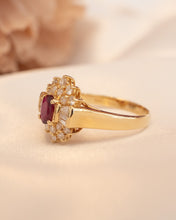 Load image into Gallery viewer, 18ct Yellow Gold Ruby &amp; Diamond Ring