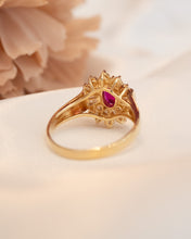 Load image into Gallery viewer, 18ct Yellow Gold Ruby &amp; Diamond Ring