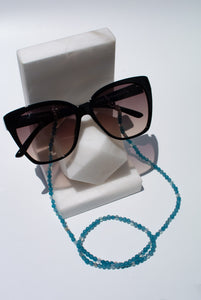 Delross Design Jeweller, Brisbane Jeweller, Chermside Jeweller, Custom Jewellery, Glasses Strand, Blue Sponge Agate, Green Agate