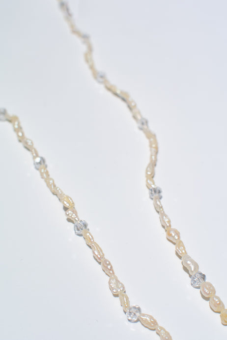 Pearl & Crystal Glasses Strand, Delross Design Jewellers, Brisbane Jewellers, Chermside West Jewellers, Jewellery Repair, Custom Jewellery, Custom Jeweller