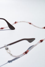 Load image into Gallery viewer, Rose Quartz, Clear Quartz, Cherry Quartz &amp; Garnet Glasses Strand