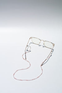 Rose Quartz & Cherry Quartz Glasses Strand