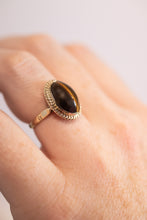 Load image into Gallery viewer, 18ct Gold Vintage Tigers Eye Ring, Delross Design Jewellers, Chermside West Jewellers, Custom Jewellery