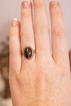 Load image into Gallery viewer, 18ct Gold Vintage Tigers Eye Ring, Delross Design Jewellers, Chermside West Jewellers, Custom Jewellery