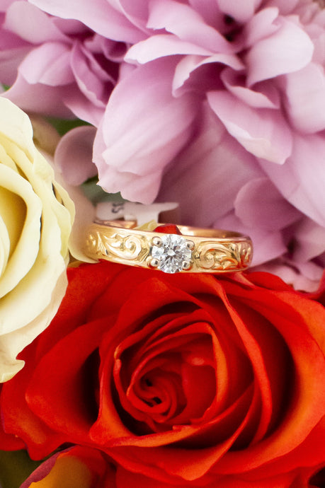 Delross Design Jeweller, Brisbane Jeweller, Chermside Jeweller, Custom Jewellery, Yellow Gold, Diamond, Antique 