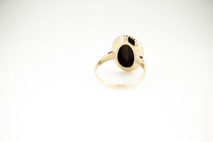 18ct Gold Vintage Tigers Eye Ring, Delross Design Jewellers, Chermside West Jewellers, Custom Jewellery
