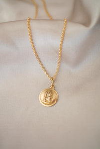  9ct Gold Vintage Saint Christopher Pendant Circa 1930-1940, Delross Design Jeweller, Brisbane Jeweller, Chermside Jeweller, Custom Jewellery