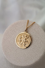 Load image into Gallery viewer, 9ct Gold Vintage Saint Christopher Pendant, Delross Design Jeweller, Brisbane Jeweller, Chermside Jeweller, Custom Jewellery