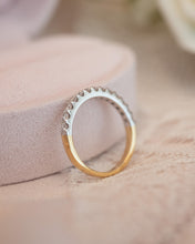 Load image into Gallery viewer, 18ct Two-Tone Gold Diamond Eternity Ring