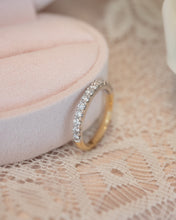 Load image into Gallery viewer, 18ct Two-Tone Gold Diamond Eternity Ring