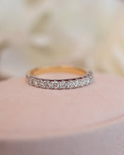 Load image into Gallery viewer, 18ct Two-Tone Gold Diamond Eternity Ring