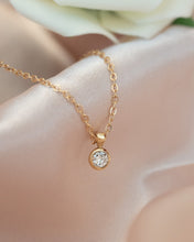 Load image into Gallery viewer, 9ct Yellow Gold Diamond Pendant