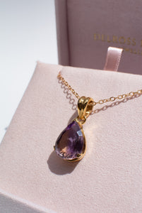 9ct Gold Pear Shaped Ametrine Pendant,  Delross Design Jeweller, Brisbane Jeweller, Chermside Jeweller, Custom Jewellery