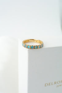 9ct Gold South Australian Solid Opal Ring, Delross Design Jeweller, Brisbane Jeweller, Chermside Jeweller, Custom Jewellery