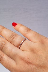 18ct Rose Gold Round Brilliant Cut Argyle Pink Diamonds Grain Set Ring, Delross Design Jeweller, Brisbane Jeweller, Chermside Jeweller, Custom Jewellery