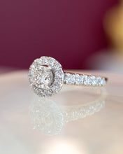 Load image into Gallery viewer, 18ct Yellow &amp; White Gold Diamond Ring