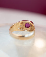Load image into Gallery viewer, 18ct Yellow Gold Natural Ruby &amp; Diamond Ring