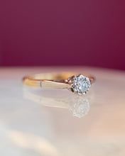 Load image into Gallery viewer, 18ct Yellow &amp; White Gold Diamond Ring