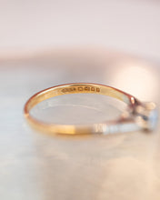 Load image into Gallery viewer, 18ct Yellow &amp; White Gold Diamond Ring