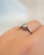 Load image into Gallery viewer, 18ct Yellow &amp; White Gold Diamond Ring
