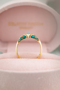 Antique Victorian Era 15ct Gold Turquoise Ring,  Delross Design Jewellers, Brisbane Jewellers, Custom Brisbane Jewellers, Brisbane Jewellery Repairs, Chermside West Jewellers  