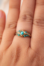 Load image into Gallery viewer, Antique Victorian Era 15ct Gold Turquoise Ring,  Delross Design Jewellers, Brisbane Jewellers, Custom Brisbane Jewellers, Brisbane Jewellery Repairs, Chermside West Jewellers  