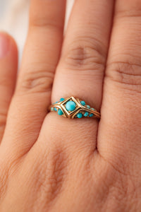 Antique Victorian Era 15ct Gold Turquoise Ring,  Delross Design Jewellers, Brisbane Jewellers, Custom Brisbane Jewellers, Brisbane Jewellery Repairs, Chermside West Jewellers  