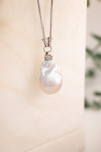 925 Sterling Silver Baroque Pearl Necklace,  Delross Design Jewellers, Brisbane Jewellers, Custom Brisbane Jewellers, Brisbane Jewellery Repairs, Chermside West Jewellers   