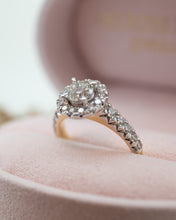 Load image into Gallery viewer, 18ct Yellow &amp; White Gold Diamond Ring