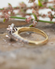 Load image into Gallery viewer, 18ct Yellow &amp; White Gold Diamond Ring