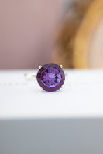 Load image into Gallery viewer, 925 Sterling Silver Purple Stone Ring,  Delross Design Jewellers, Brisbane Jewellers, Custom Brisbane Jewellers, Brisbane Jewellery Repairs, Chermside West Jewellers  