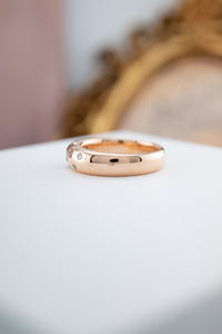 18ct Rose Gold Cognac Diamond 0.69ct TDW Ring, Delross Design Jewellers, Brisbane Jewellers, Custom Brisbane Jewellers, Brisbane Jewellery Repairs, Chermside West Jewellers  