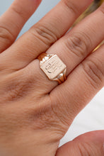 Load image into Gallery viewer, Antique 9ct Rose Gold Early Australian Signet Ring, Delross Design Jewellers, Brisbane Jewellers, Custom Brisbane Jewellers, Brisbane Jewellery Repairs, Chermside West Jewellers  