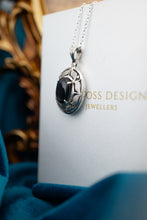 Load image into Gallery viewer, 925 Sterling Silver Black Star Sapphire Pendant, Delross Design Jewellers, Brisbane Jewellers, Custom Brisbane Jewellers, Brisbane Jewellery Repairs, Chermside West Jewellers  