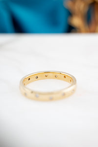 18ct Gold Diamond 0.21ct TDW Ring, Delross Design Jewellers, Brisbane Jewellers, Custom Brisbane Jewellers, Brisbane Jewellery Repairs, Chermside West Jewellers  