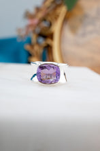 Load image into Gallery viewer, 925 Sterling Silver Amethyst Ring, Delross Design Jewellers, Brisbane Jewellers, Custom Brisbane Jewellers, Brisbane Jewellery Repairs, Chermside West Jewellers  