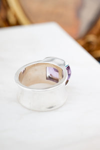 925 Sterling Silver Amethyst Ring, Delross Design Jewellers, Brisbane Jewellers, Custom Brisbane Jewellers, Brisbane Jewellery Repairs, Chermside West Jewellers  