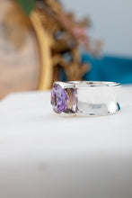 Load image into Gallery viewer, 925 Sterling Silver Amethyst Ring, Delross Design Jewellers, Brisbane Jewellers, Custom Brisbane Jewellers, Brisbane Jewellery Repairs, Chermside West Jewellers  