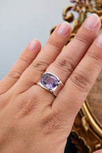 Load image into Gallery viewer, 925 Sterling Silver Amethyst Ring, Delross Design Jewellers, Brisbane Jewellers, Custom Brisbane Jewellers, Brisbane Jewellery Repairs, Chermside West Jewellers  