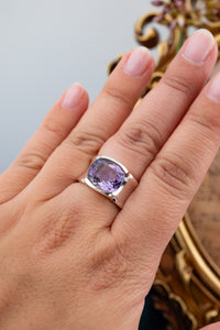 925 Sterling Silver Amethyst Ring, Delross Design Jewellers, Brisbane Jewellers, Custom Brisbane Jewellers, Brisbane Jewellery Repairs, Chermside West Jewellers  